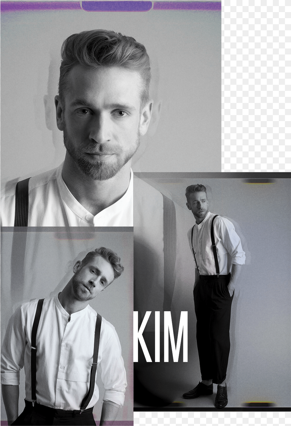 Nce Kim Site Collage 1 Gentleman, Accessories, Suspenders, Shirt, Person Free Png Download