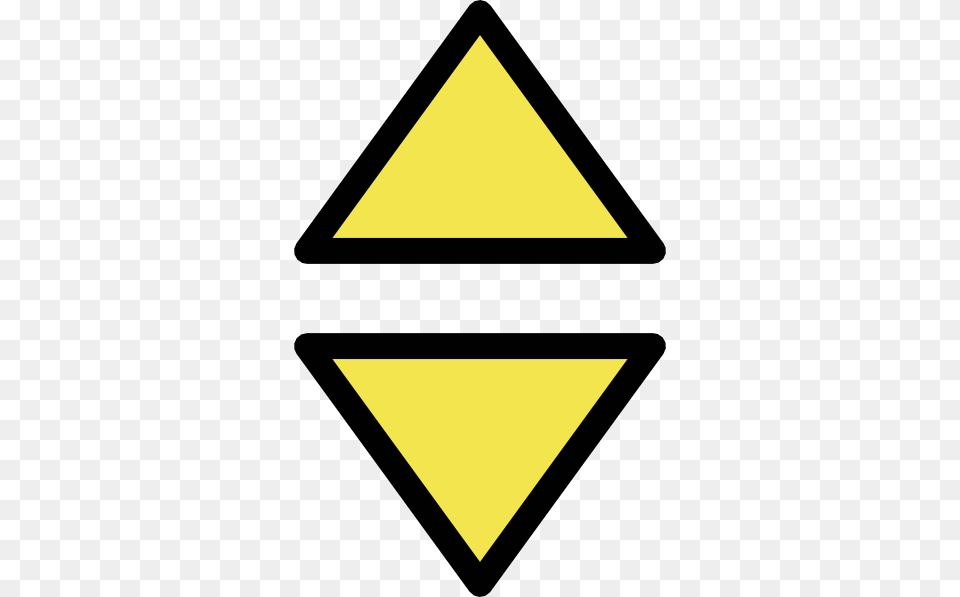 Nchart Ecdis Cardinal Simple Beacon E Clip Art, Sign, Symbol, Triangle, Road Sign Png