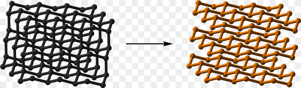 Ncn Cubic Diamond To Black Phosphorus Xtal Black Phosphorus Structure 3d, Pattern Png Image