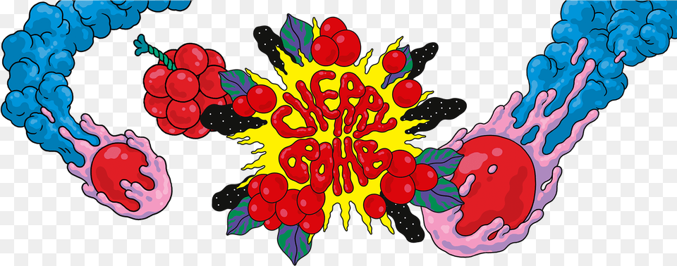 Nct Cherry Bomb Logo, Art, Berry, Food, Fruit Free Transparent Png