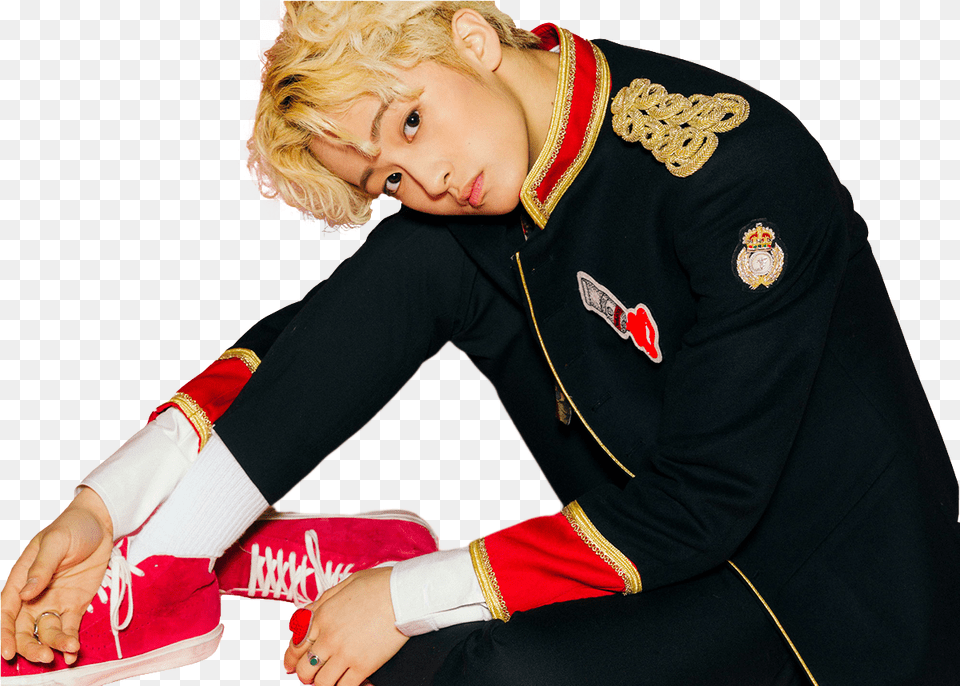 Nct Mark Shared By Lu, Person, Body Part, Hand, Finger Free Png Download