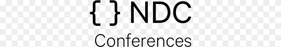 Ndc Conferences Logo, Gray Free Png