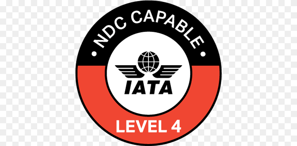 Ndc Level International Air Transport Association, Logo, Emblem, Symbol, Disk Free Png Download