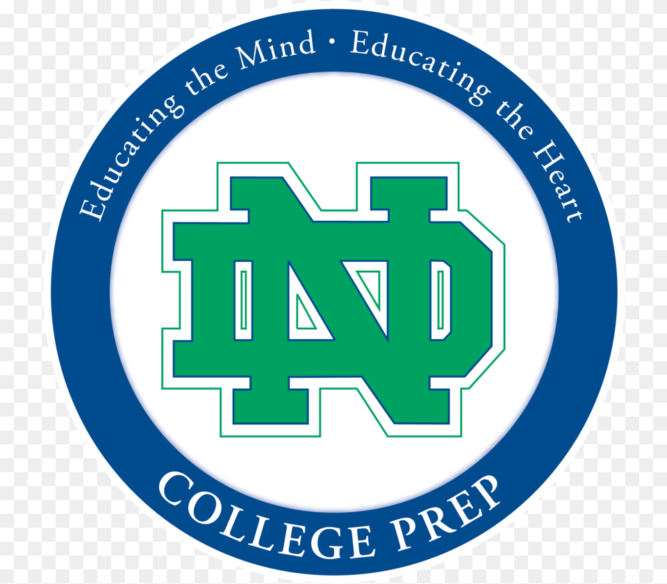 Nddons Org Notre Dame College Prep Logo, First Aid, Symbol Free Transparent Png