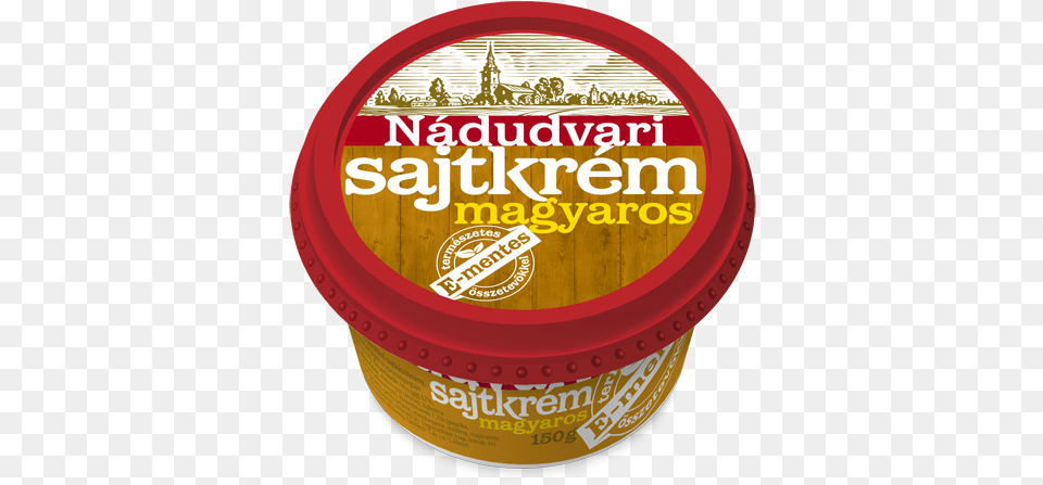 Ndudvari Cream Cheese Hungarian 150 G Box, Food, Dessert, Ice Cream, Disk Free Png