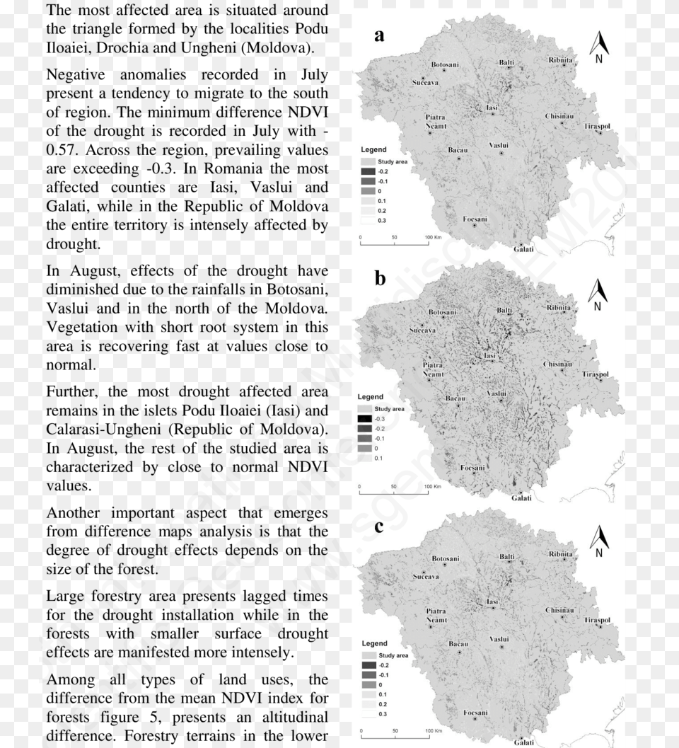 Ndvi For Pastures A Document, Chart, Map, Plot, Atlas Free Transparent Png