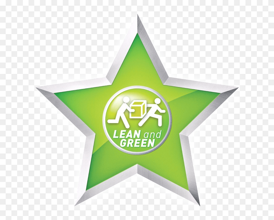 Ne Distriservice Ontvangt Lean And Green Star Lean And Green Star, Star Symbol, Symbol, Logo Free Transparent Png