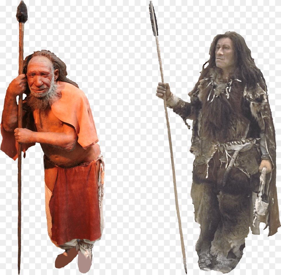 Neanderthals And Homo Sapiens Free Transparent Png