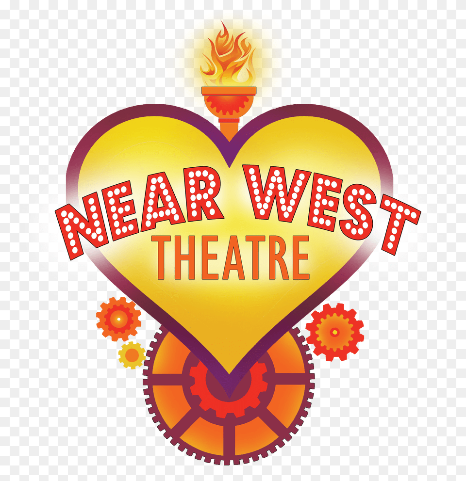 Near West Theatre, Logo, Machine, Wheel, Balloon Png Image