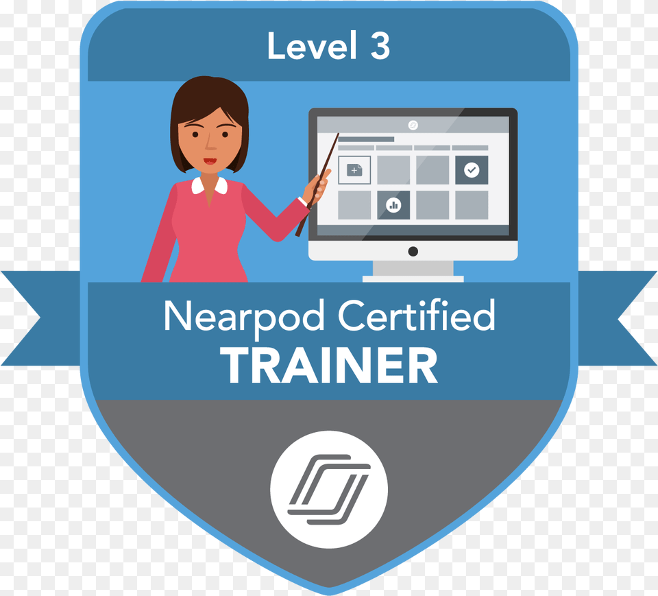 Nearpod Certified Educator Badge, Computer Hardware, Electronics, Hardware, Screen Png Image