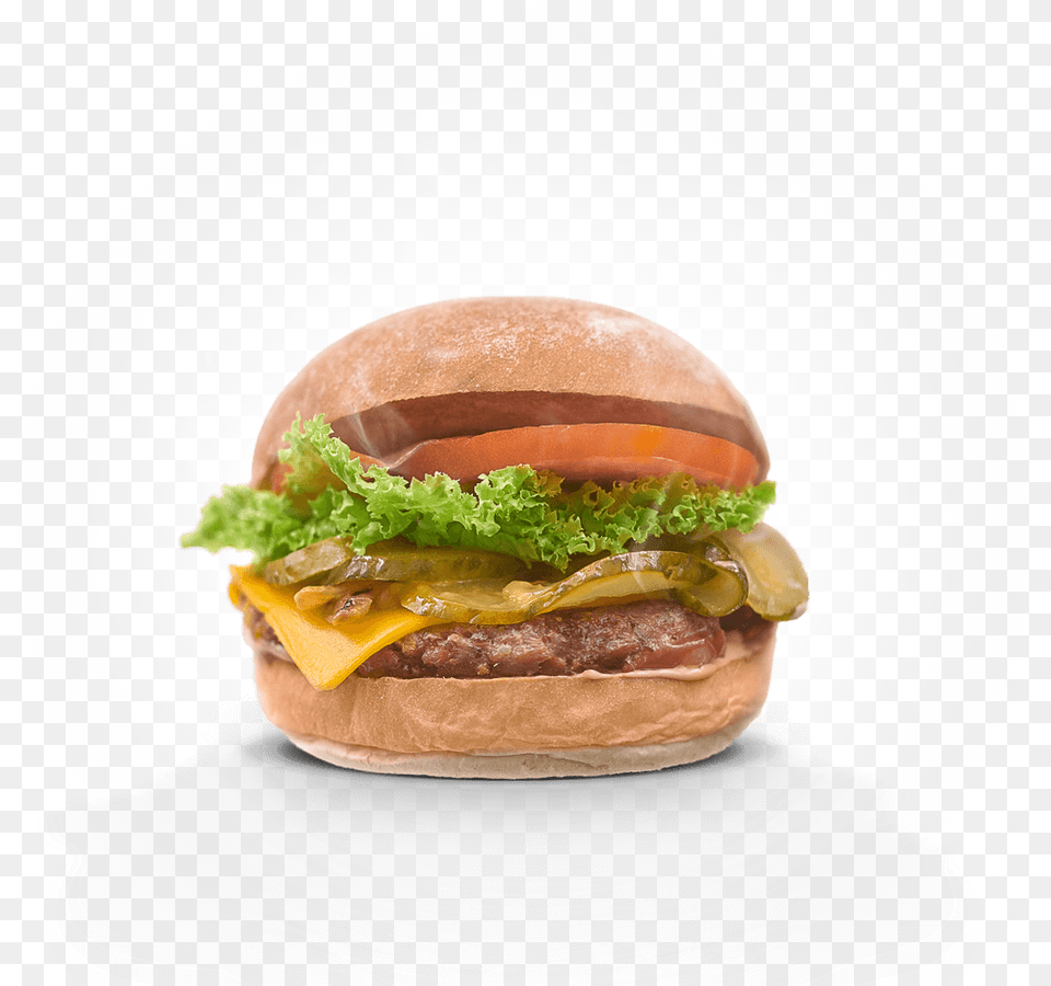 Neat Burger, Food, Plate Free Transparent Png