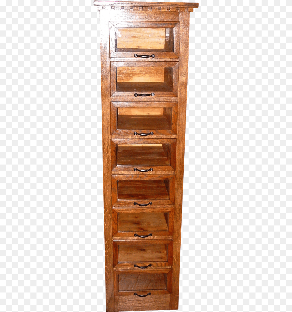 Neat Eight Glass Door Quartered Oak Cabinet Dresser, Closet, Cupboard, Drawer, Furniture Png