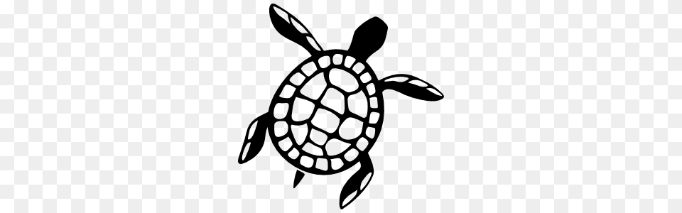Neat Hawaiian Turtle Sticker, Animal, Reptile, Sea Life, Tortoise Free Png Download