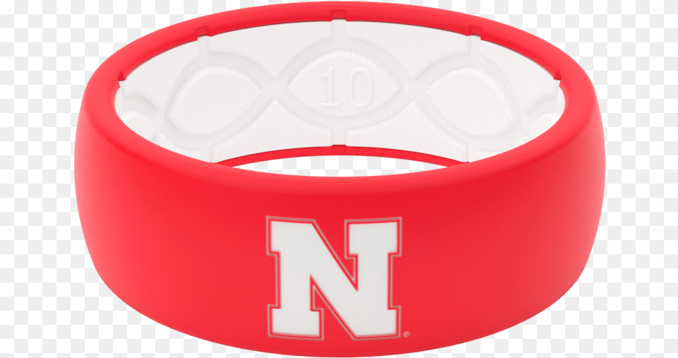 Nebraska Cornhuskers Collegiate Silicone Rings Bangle, Accessories, Bracelet, Jewelry Png Image