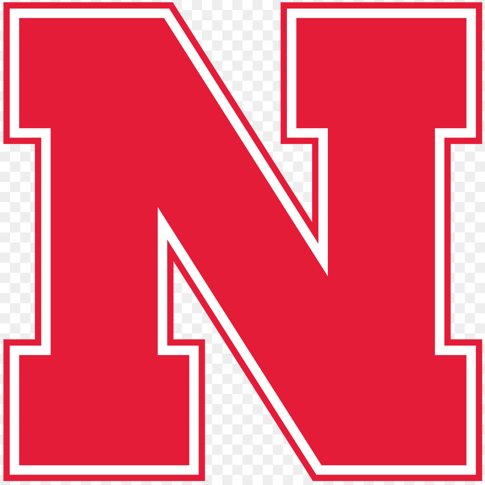 Nebraska Cornhuskers Logo, Symbol, Text, Number, First Aid Free Png Download