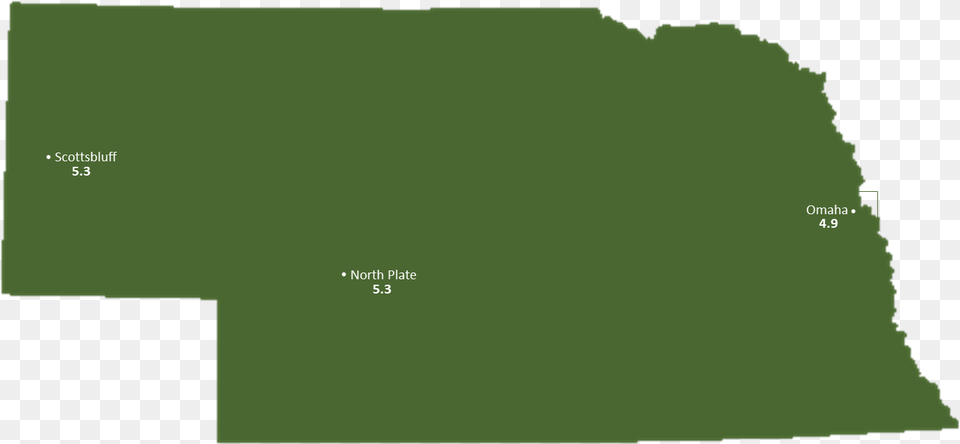 Nebraska Sun Light Hours Map Nebraska, Green, Text, Land, Nature Free Png