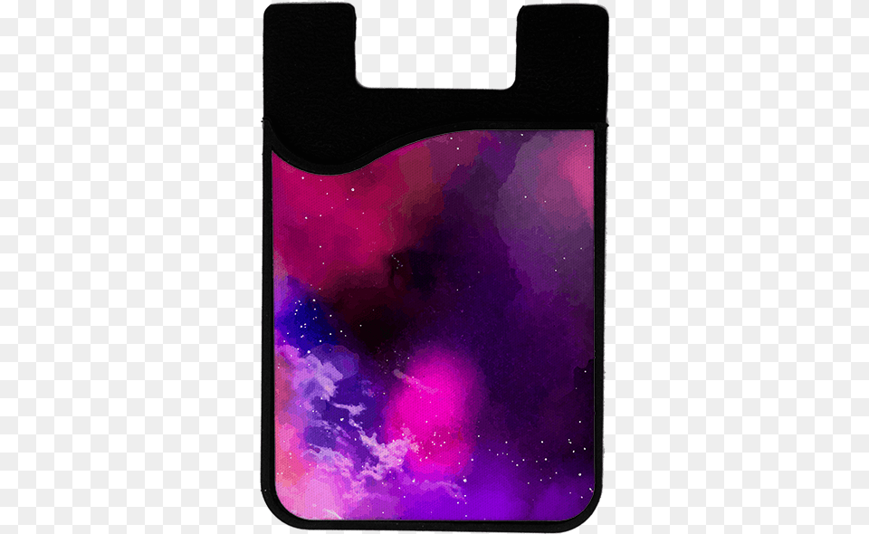 Nebula 2 In 1 Card Caddy Phone Wallettitle Nebula Nebula, Purple Png Image