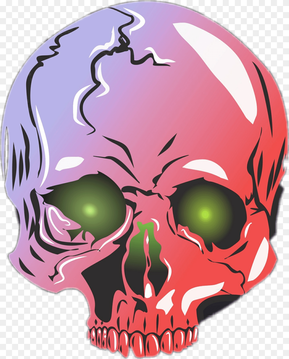 Nebula Clipart Picsart Head Skull Colorful, Alien, Person, Baby Free Transparent Png