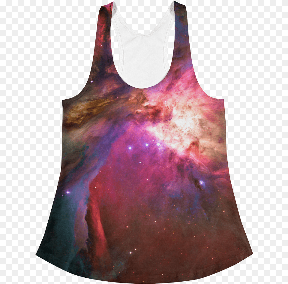 Nebula Happens With Stars Die, Clothing, Tank Top, Person Free Transparent Png