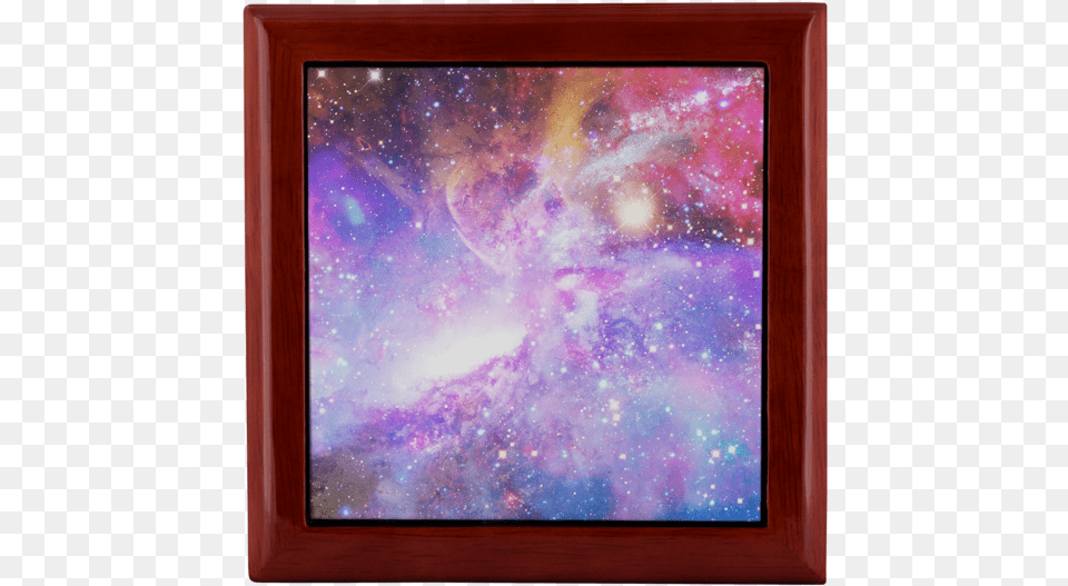 Nebula Jewelry Box Pink And Blue Galaxy Notebook Romantic Starry Sky, Astronomy, Outer Space, Monitor, Hardware Free Png Download