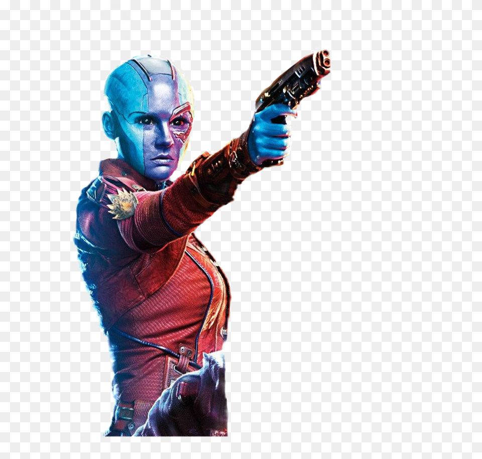 Nebula Sticker Nebula Guardians Of The Galaxy, Weapon, Handgun, Gun, Firearm Free Transparent Png