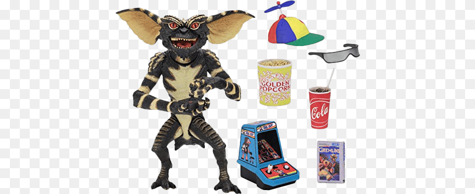 Neca Gamer Gremlin, Person, Animal, Dinosaur, Reptile Png Image