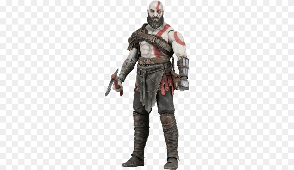 Neca God Of War 4 Kratos, Adult, Male, Man, Person Free Transparent Png