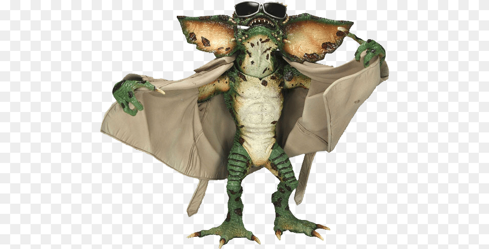 Neca Gremlins Series 1 Action Figure Flasher, Animal, Bird, Dinosaur, Reptile Png