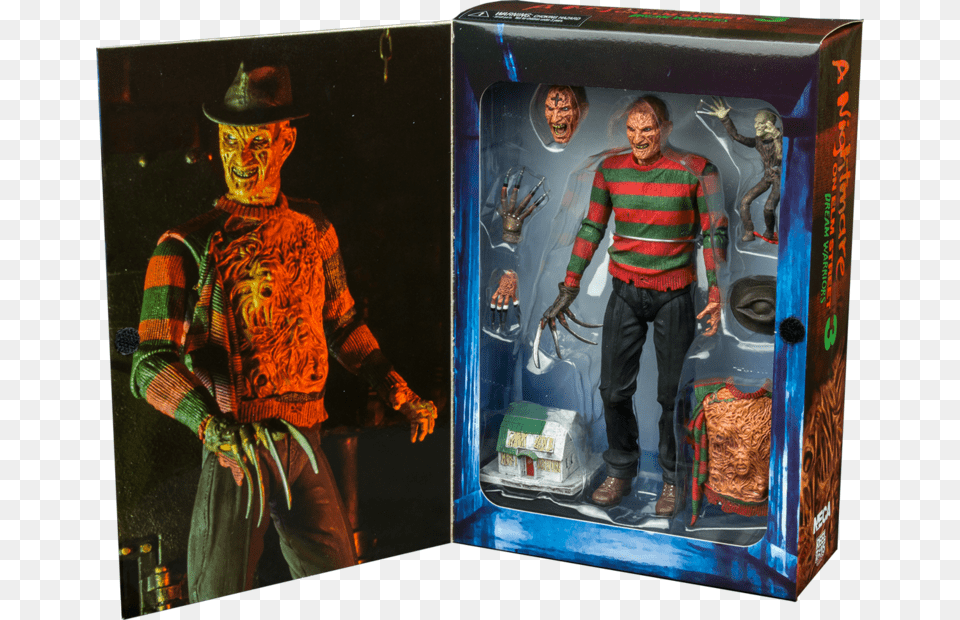 Neca Nightmare On Elm Street 3 Ultimate Freddy Krueger, Adult, Person, Man, Male Png