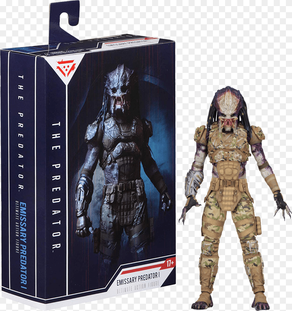 Neca Predator Ultimate Emissary, Adult, Male, Man, Person Free Transparent Png