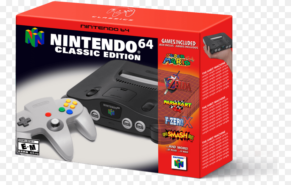 Necessarily Mean Nintendo Will Launch The Console Nintendo 64 Classic Edition, Electronics, Baby, Person Png Image