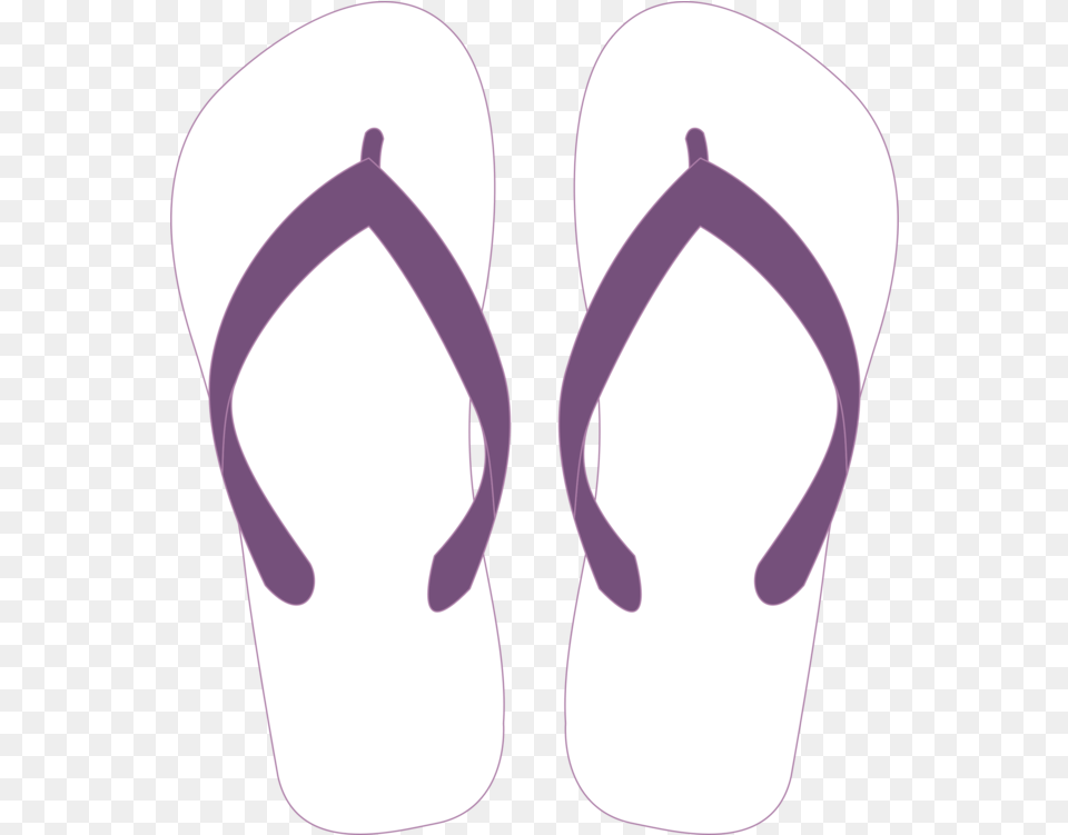 Neck Lilac Purple Clipart For Women, Clothing, Flip-flop, Footwear, Smoke Pipe Free Png Download