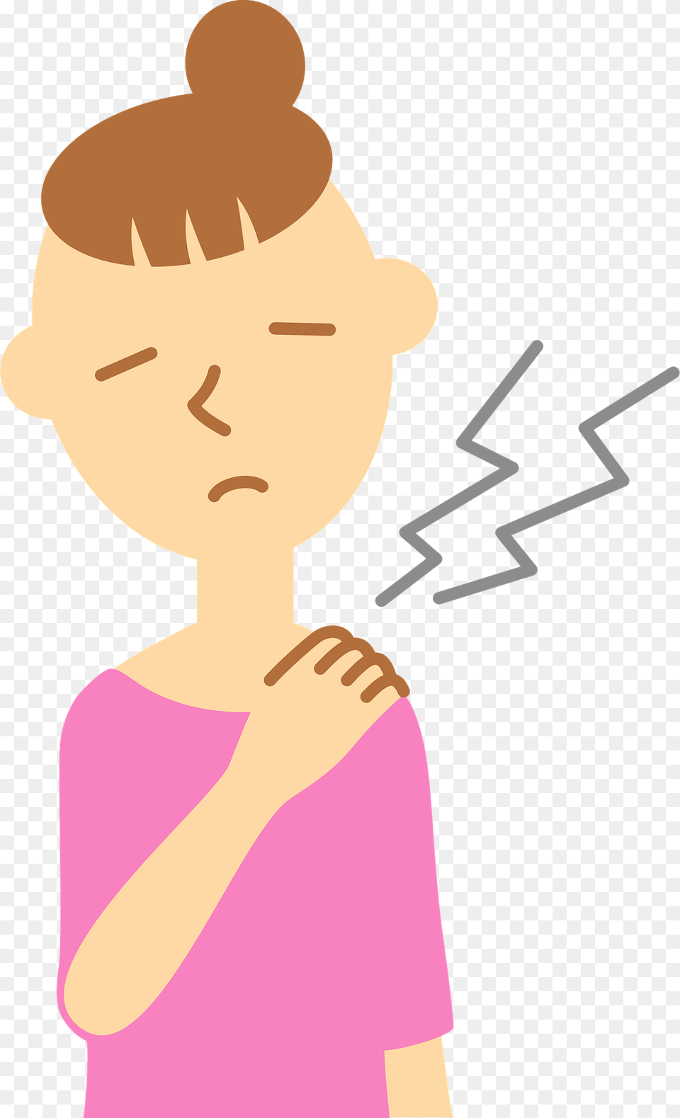 Neck Tension Clipart, Person, Art, Face, Head Png