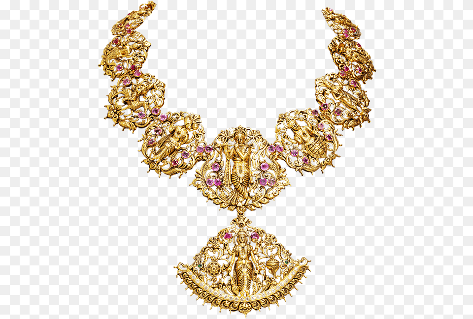 Necklace, Accessories, Jewelry, Gold, Female Free Png Download