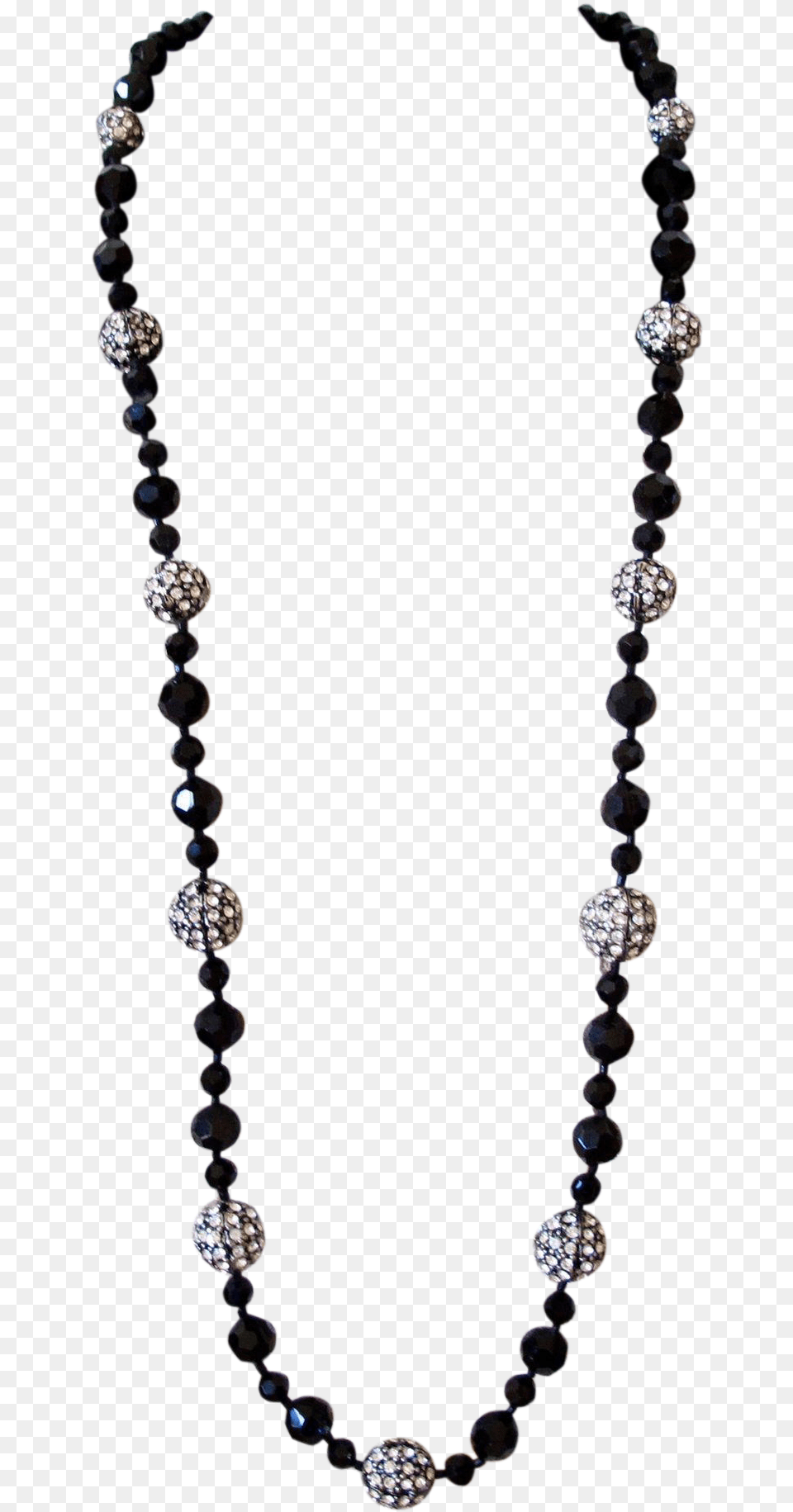 Necklace Clipart Swag Black Chain, Accessories, Bead, Bead Necklace, Jewelry Png Image