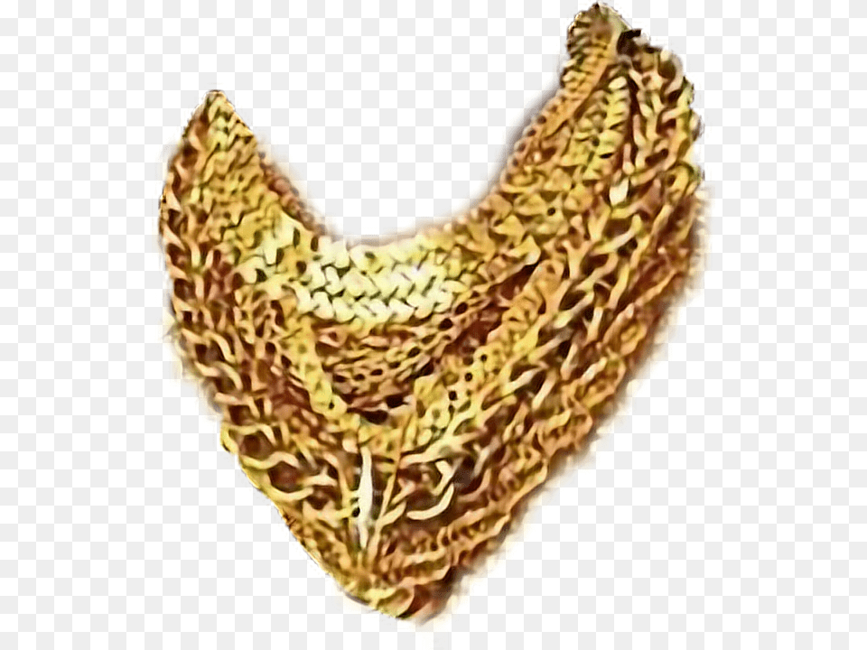 Necklace Gold Chain Chains Necklaces Jewellery Thuglife Picsart Gold Chain, Accessories, Jewelry, Food, Fruit Free Png Download