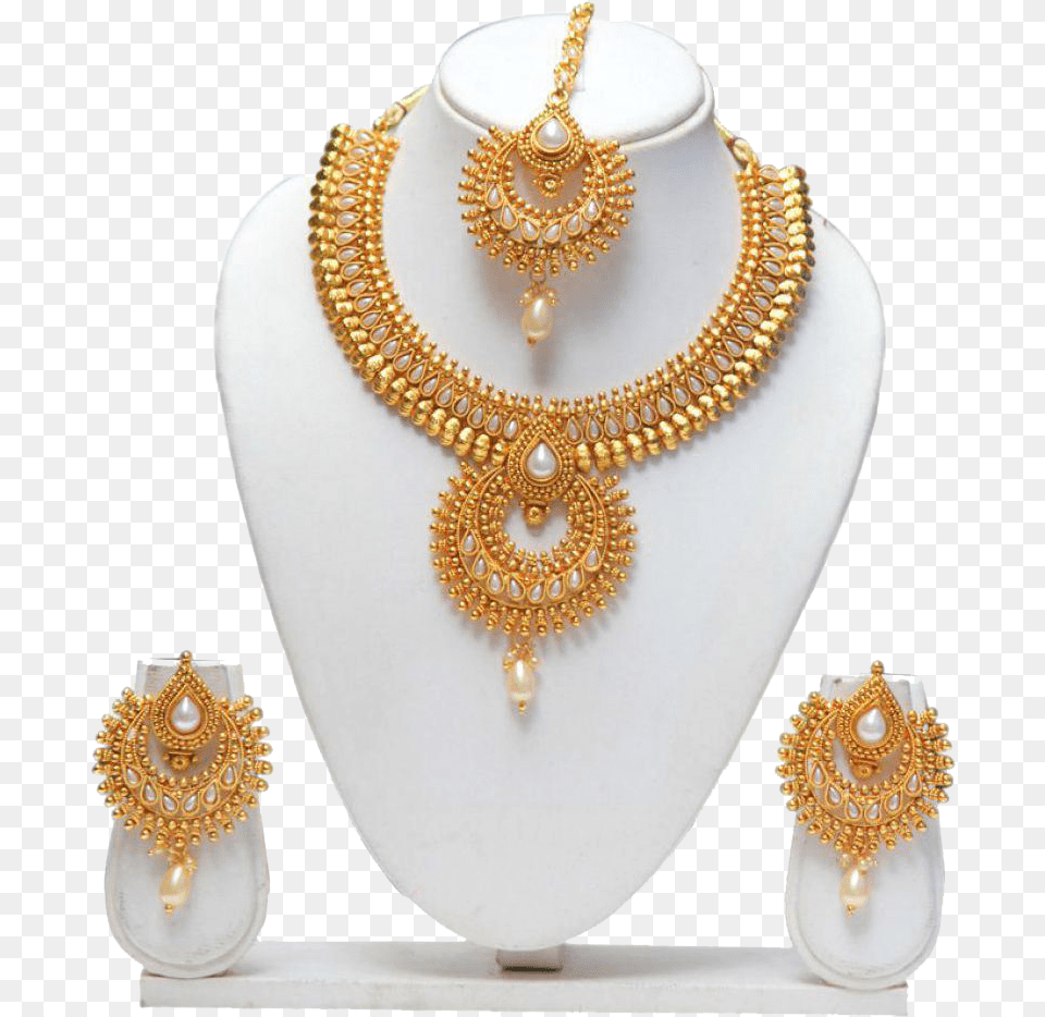 Necklace Image Download Modern Gold Haar Design, Accessories, Jewelry Free Png