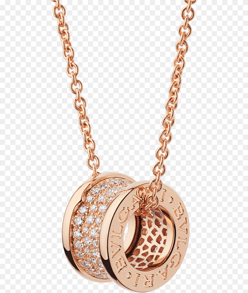 Necklace Necklace Rose Gold Pink Bulgari, Accessories, Diamond, Gemstone, Jewelry Free Transparent Png