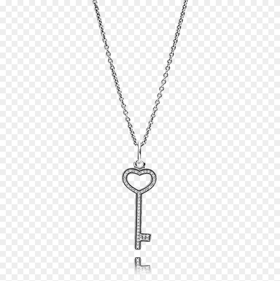 Necklace Pandora Heart Key Necklace, Accessories, Jewelry, Diamond, Gemstone Free Transparent Png