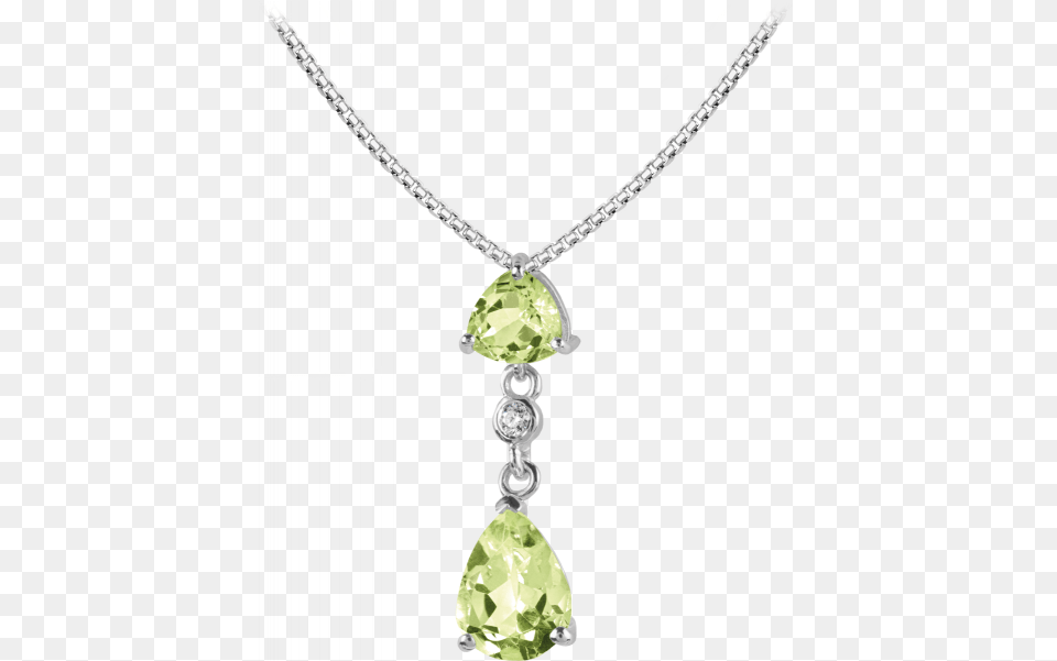 Necklace Sterling Silver With Peridot Locket, Accessories, Jewelry, Diamond, Gemstone Free Png