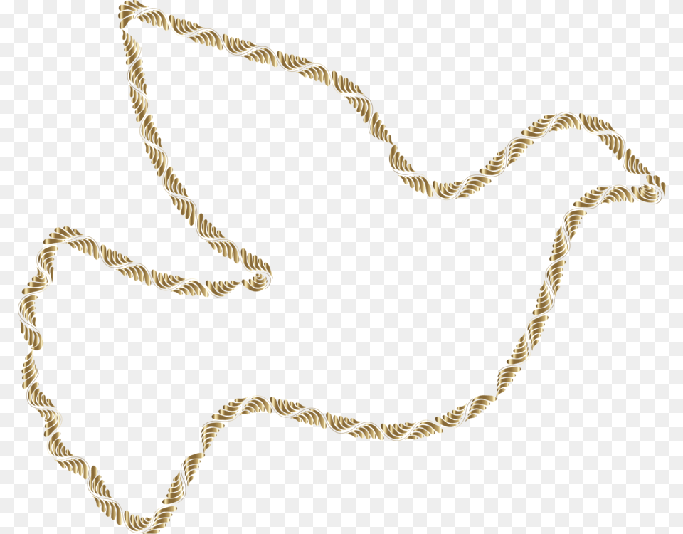 Necklacejewellerychain Silueta Paloma Para Colorear, Accessories, Jewelry, Necklace Free Png Download