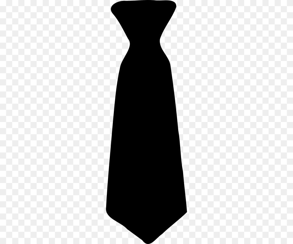 Necktie Clip Art, Gray Free Transparent Png