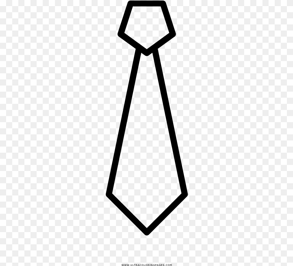 Necktie Coloring, Gray Png Image