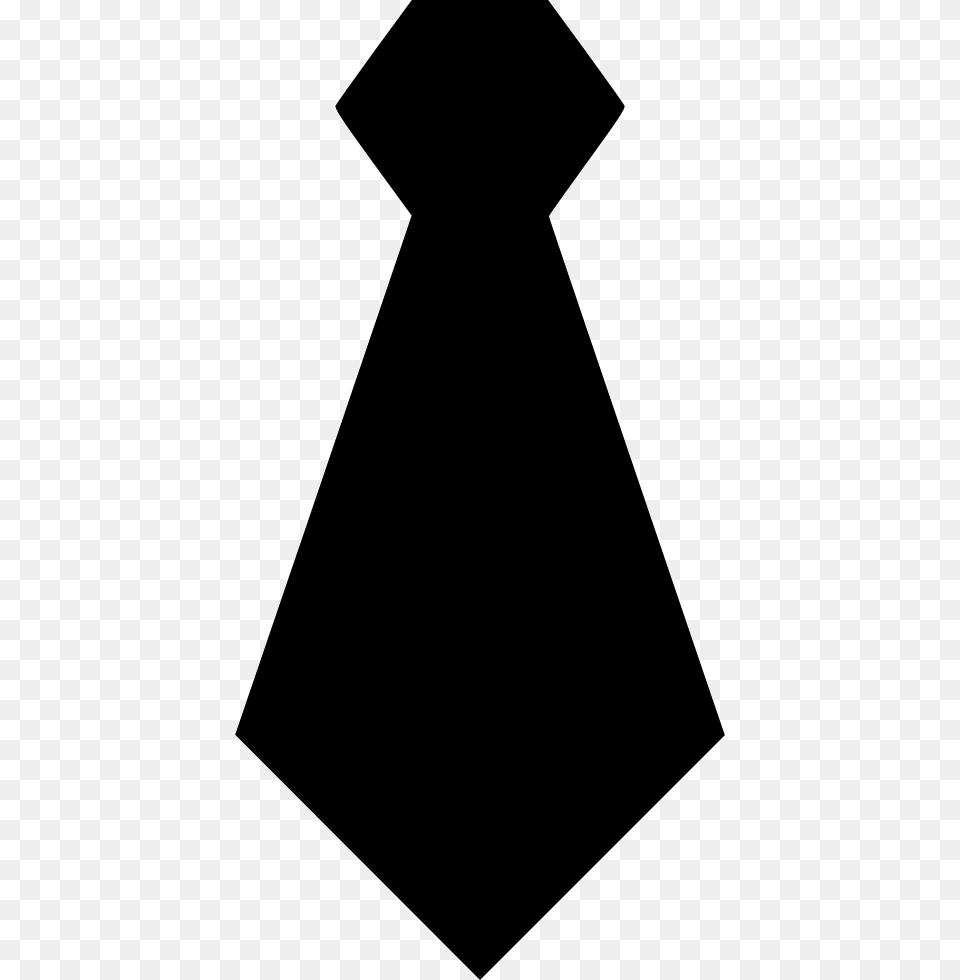 Necktie Icon, Accessories, Formal Wear, Silhouette, Tie Free Png
