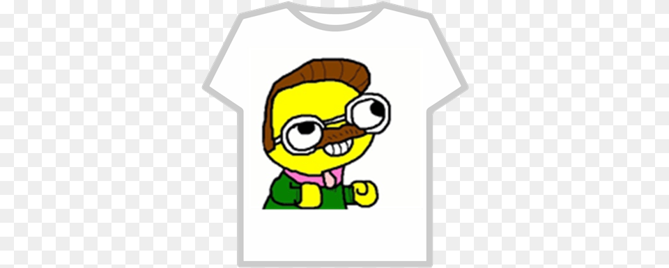 Ned Flanders Roblox Roblox Grey Scarf T Shirt, Clothing, T-shirt, Baby, Person Png