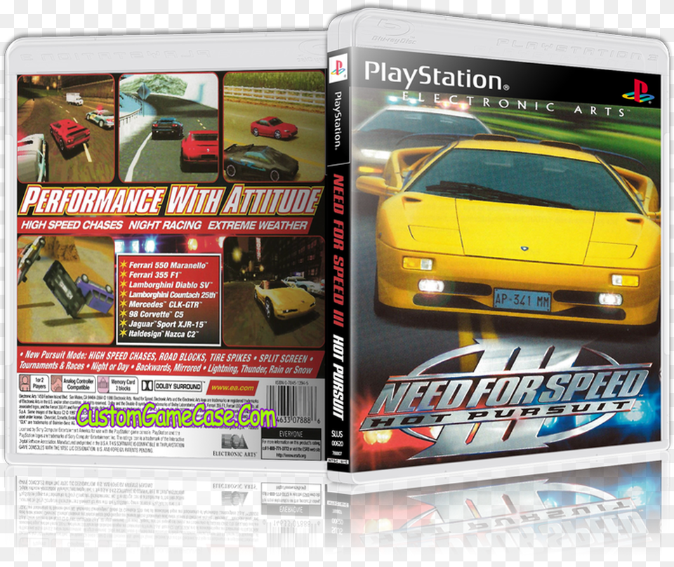 Need For Speed 3 Hot Pursuit Hot Pursuit Nfs Psx, Vehicle, Car, Transportation, Advertisement Free Png Download