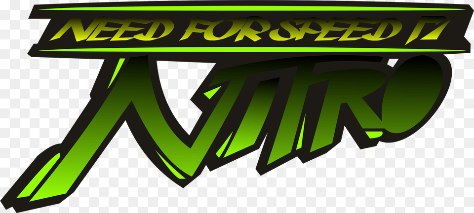 Need For Speed Need For Nitro, Green, Logo, Scoreboard, Text Png