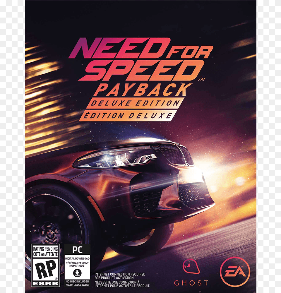 Need For Speed Payback Pc, Advertisement, Poster, Machine, Wheel Png Image