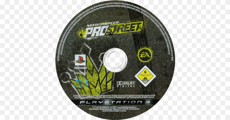 Need For Speed Prostreet Need For Speed Pro Street Ps2 Cd, Disk, Dvd Png Image