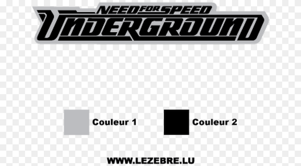 Need For Speed Underground Sticker Logo, Text Free Png